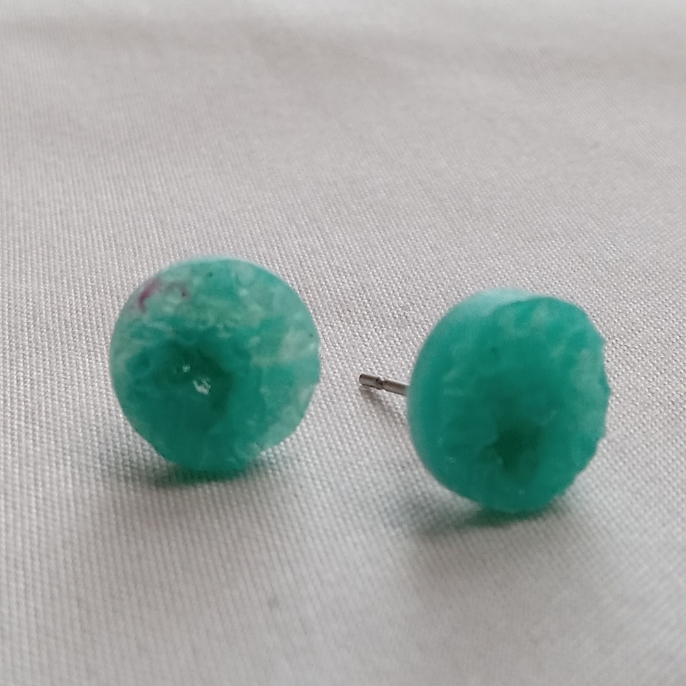 5/$25 Elegant Turquoise Stud Earrings
